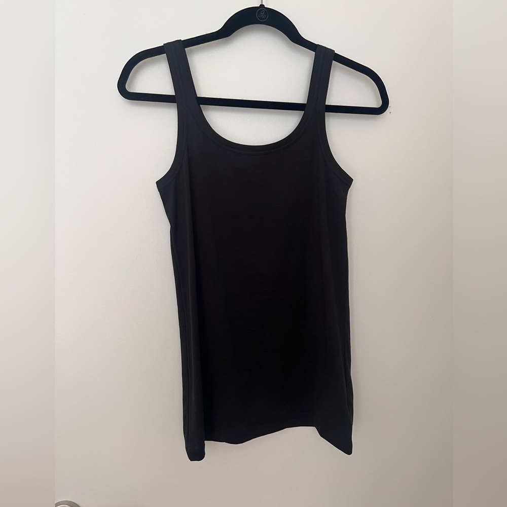 NWT Theory Bram Tank Medium Black